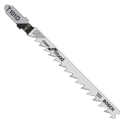 Bosch 4 Inch Clean 5 to 6 TPI Wood Jigsaw Blade