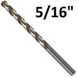 Pro Edge 5/16″ Heavy Duty Black and Gold Jobber Bits