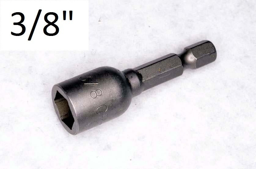 Pro-Edge 3/8″ x 1-3/4″ Magnetic Nut Setters