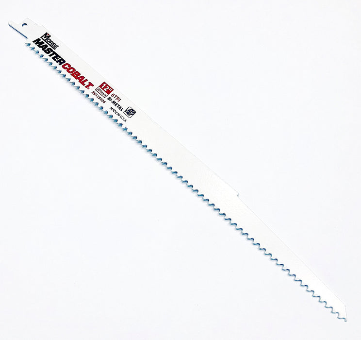 MK Morse 12″ Wood Blade w/ 6 TPI Reciprocating Blade