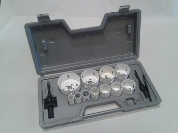 Pro Edge Master Maintenace Hole Saw Kit w/ Cobalt matrix HSS 3/4" to 3"