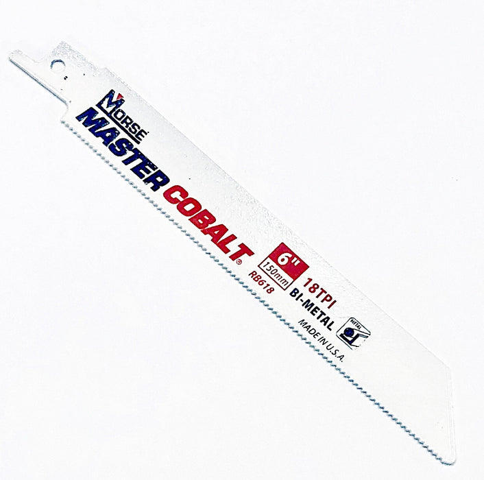 MK Morse 6″ Medium Metal Blade w/ 18 TPI Reciprocating Blade