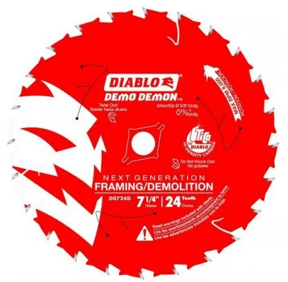 Diablo Demo Demon 7-1/4 in. Framing/Demolition Circular Saw Blade