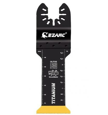 EZARC Titanium Oscillating Multi-Tool Blades for Metal, Wood Nails, Wood, Aluminum, Plastic