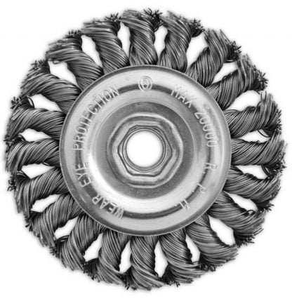 Bosch Wire Wheel 4" - 5/8-11 (1/2)