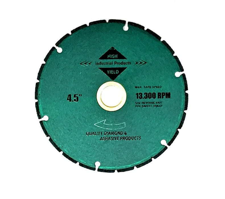 High Yield 4-1/2" x 0.05″ Metal King Diamond Blade