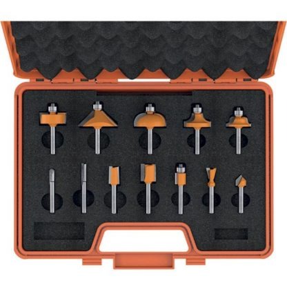 CMT’s 12-Piece Router Bit Set, 1/4 Shank