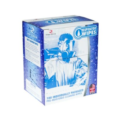 RW-100 Respirator Wipes with 70% Isopropyl Alcohol (IPA) for Cleaning and Disinfecting