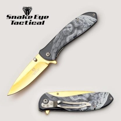 SE-1361GDD3 - Dark Side Blades Spring Assisted Knife