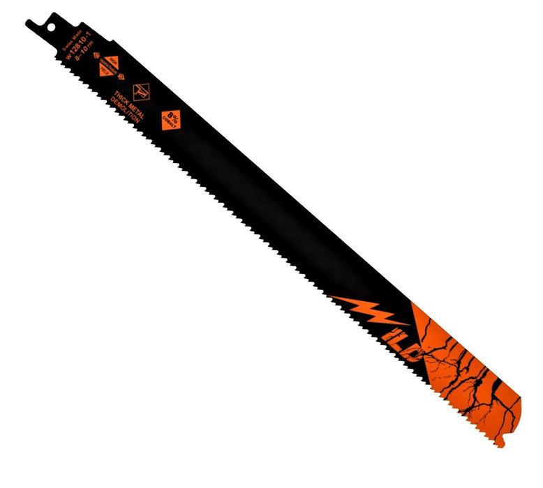 High Yield 12″ Wild Tall Heavy Metal Demo 8 to 10 TPI Reciprocating Blade