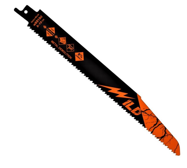 High Yield Wild Tall Heavy Metal & Wood w/ Nails Demo 8 to 10 TPI Reciprocating Blade