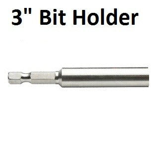 Pro-Edge Insert Bits – Standard 1/4″ Hex Drive Shank, 1/4 x 3 Inch Bit Holder "