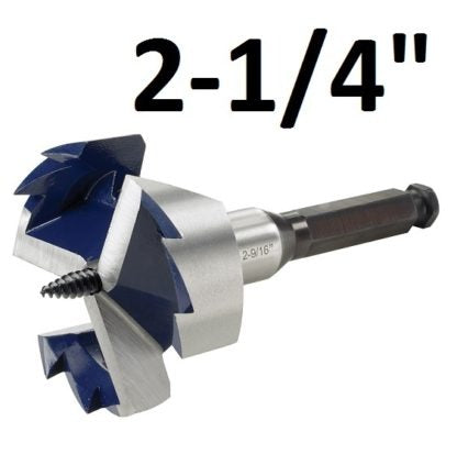 Irwin Diameter – 2-1/4″, x 5″, Self Feed bit w/ – 7/16″ Shank