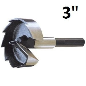 Irwin Diameter – 3″, x 5″, Self Feed bit w/ – 7/16″ Shank