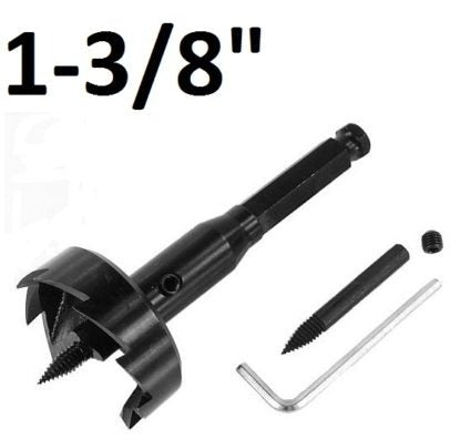 Irwin Diameter – 1-3/8″, x 5″, Self Feed bit w/ – 7/16″ Shank