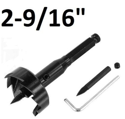 Irwin Diameter – 2-9/16″, x 5″, Self Feed bit w/ – 7/16″ Shank