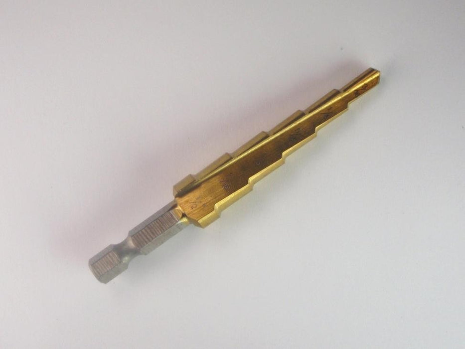 Uni-Bits (6 Steps) Makes Holes: 3/16″