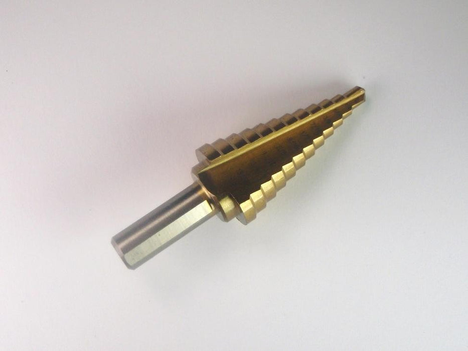 Uni-Bits (12 steps) Makes Holes: 3/16″, 1/4″, 5/16″