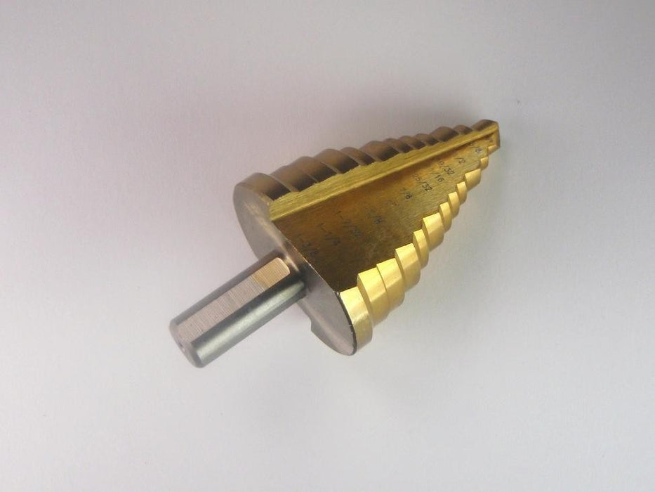 Uni-Bits (5 steps) Makes Holes: 7/8″