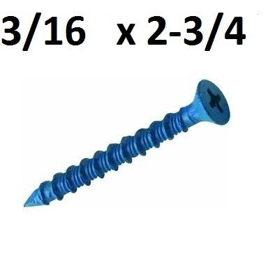 Powers Fasteners Width – 3/16″ Length – 2-3/4″ Qty – 100 box
