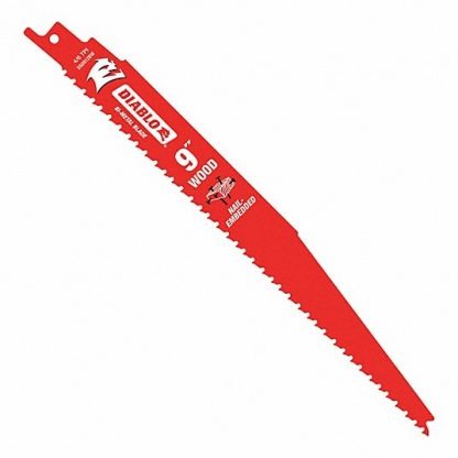 Diablo Metal 9″ x 6 to 12 TPI Wood Demo Reciprocating Blade