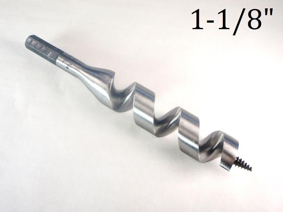 Irwin Auger 1-1/8″, • Flute Length – 5″