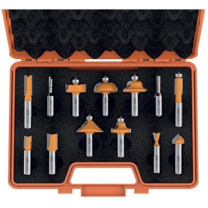 CMT Router Bit Set, 1/4 Shank
