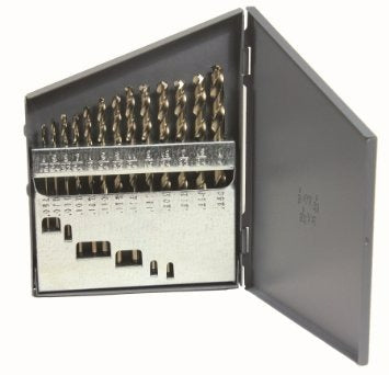Pro Edge Drill Bit Kit 13 pieces from 1/16″ – 1/4″ by 64ths