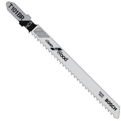 Bosch 4″ Down Stroke 10 TPI Wood Cutting Jig Saw Blade