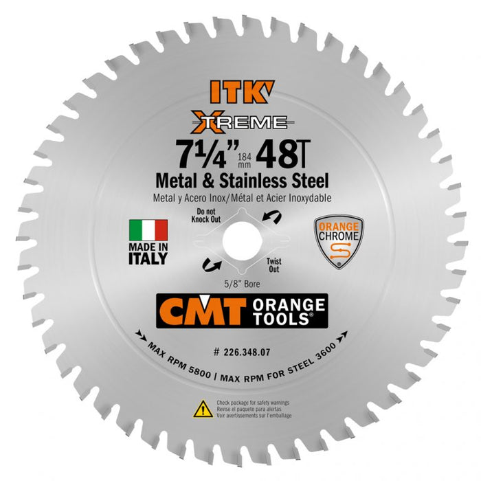 ITK Xtreme Diameter: 7-1/4″ Teeth: 48