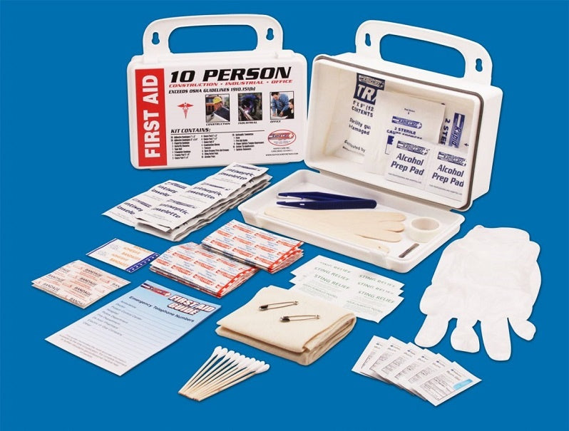 Rapid Care 10 Person First Aid Kit (183 pc)