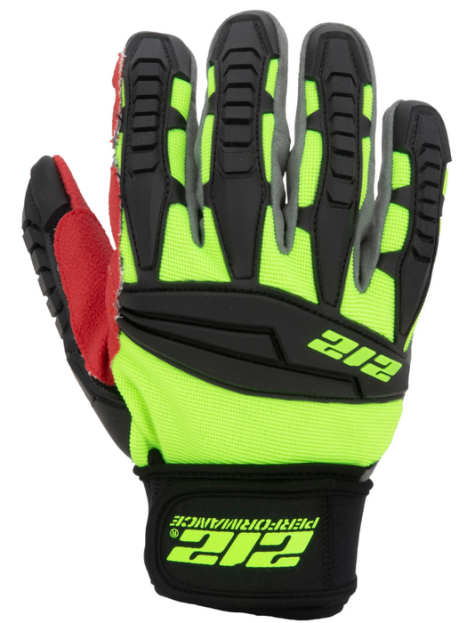 212 Performance Anti-Vibration Impact Resistant Cut 3 Hi-Viz Work Gloves