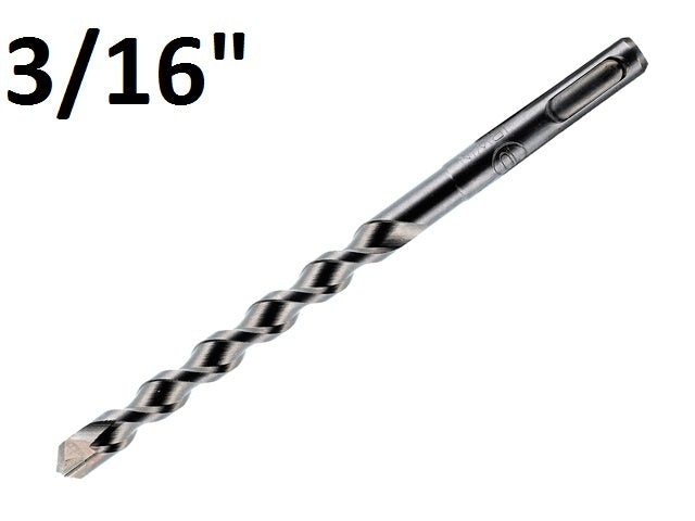 Pro Edge Xtreme SDS-Plus Rotary Hammer Drill Bit 3/16" x 8"