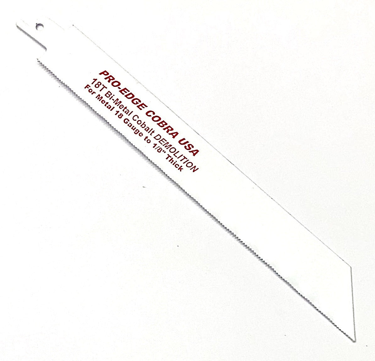 Demo Reciprocating Blades