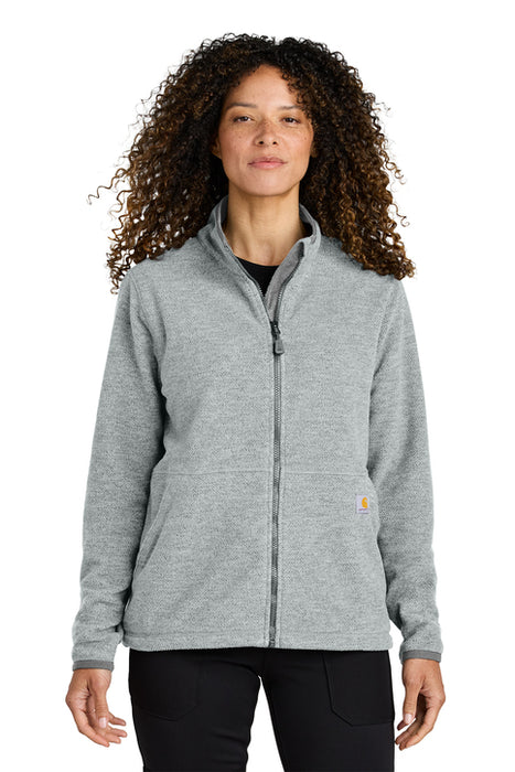 Carhartt Women's Textured Full-Zip Fleece Jacket
