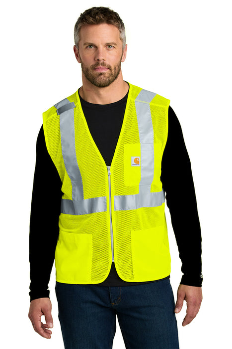 Carhartt CT106171 | ANSI Class 2 | Mesh Zip-Front Safety Vest