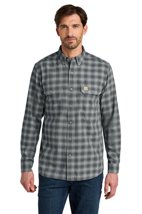 Carhartt Rugged Flex® Plaid Long Sleeve Shirt