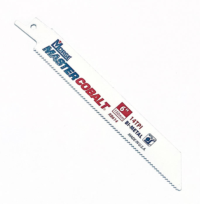 MK Morse MKM614 6" 14 TPI Bi-Metal Reciprocating Blade for Medium Metal