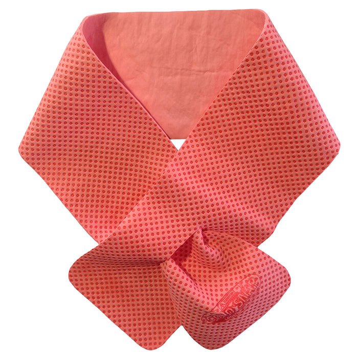 Orange-Cordova Cold Snap Multi-use Cooling Face Cover