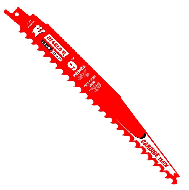 Diablo DS0903CP 9" 3 TPI Carbide Pruning Reciprocating Saw Blade
