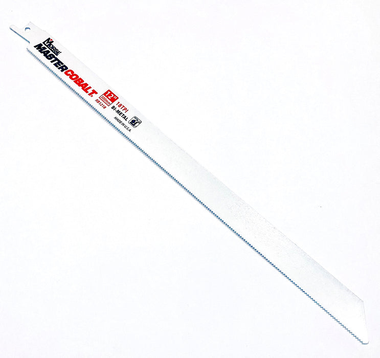 MK Morse MKM1218 12" 18 TPI Bi-Metal Reciprocating Blade for Thin Metal