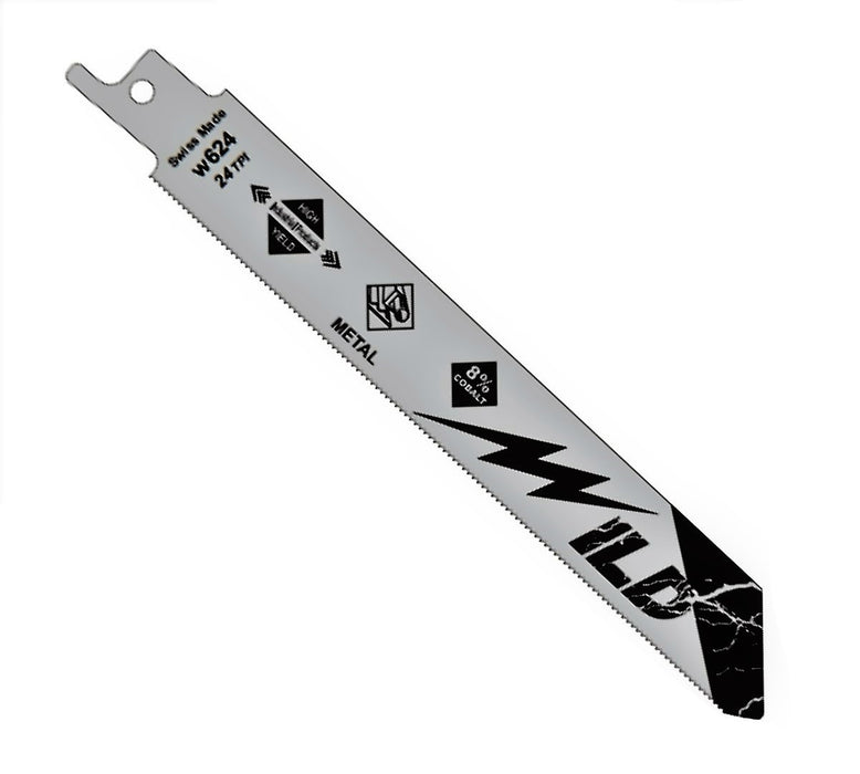 High Yield Wild 6″ Light Metal Blade w/ 24 TPI Reciprocating Blade