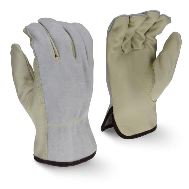 Radians RWG4421 Premium Grain Cowhide Leather Driver Glove with Split Back
