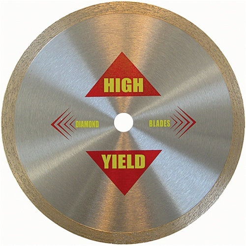 High Yield CTR4 4 Inch x .060 General Purpose Continuous Rim Diamond Blade 5/8-7/8 Arbor 8mm Rim Tile Porcelain