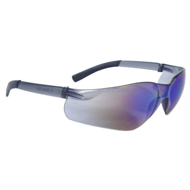 Radians AT1 Rad-Atac Safety Eyewear Blue Mirror Lens (CA)