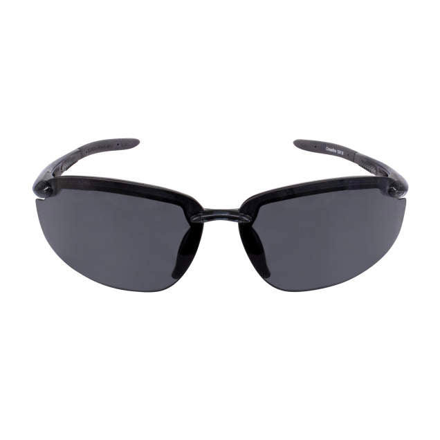 Crossfire ES5W Premium Safety Eyewear Smoke Lens Crystal Black Frame