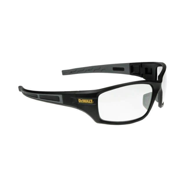 DEWALT DPG101 Auger® Protective Eyewear Clear Lens Black Frame
