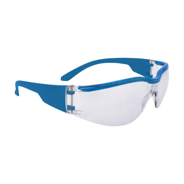 Radians MD1 MetSafe IQ Metal-Detectable Wraparound Safety Glass Clear IQ Lens