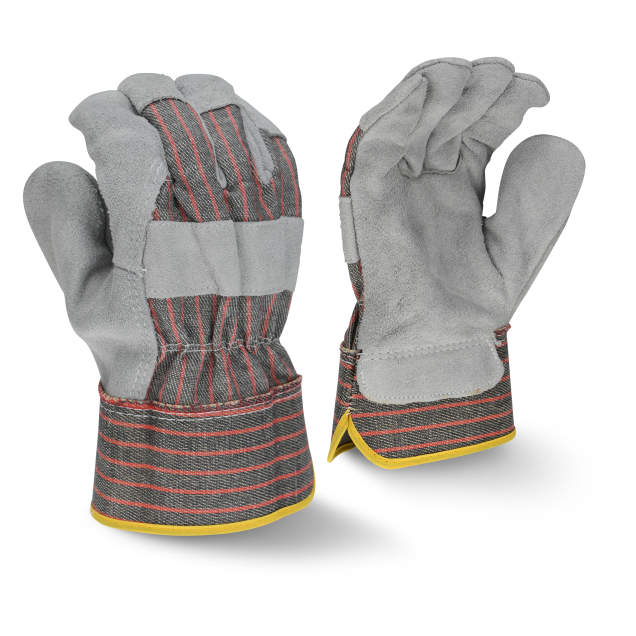 Radians RWG3103 Economy Split Cowhide Leather Palm Work Glove with Safety Cuff