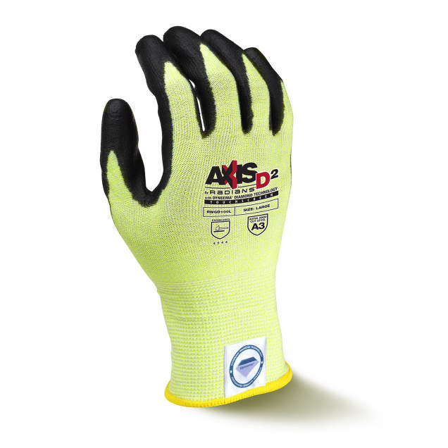 Radians RWGD100 AXIS D2™ Dyneema® A4 Cut Protection Touchscreen Glove